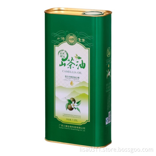 cooking oil edible oil packaging tin box export manufacturer